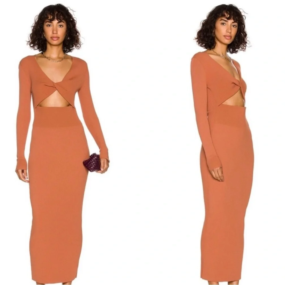 ALC fitted maxi with statement center cut.
Never worn XS - Picture 1 of 6
